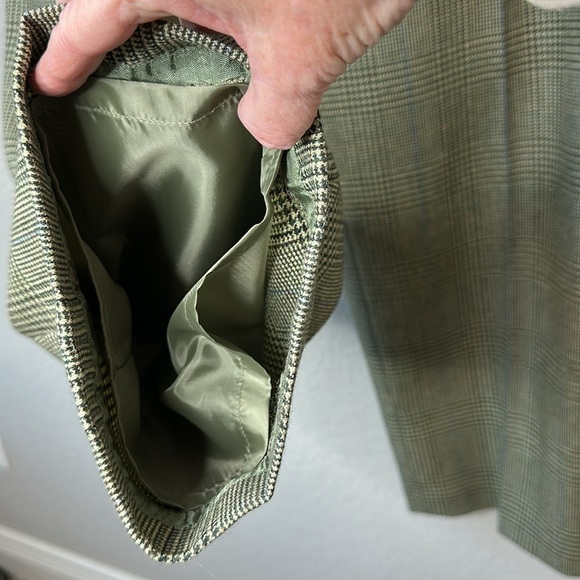 Talbots 100% Wool Fully Lined Houndstooth Slacks Size 16 - Picture 6 of 11